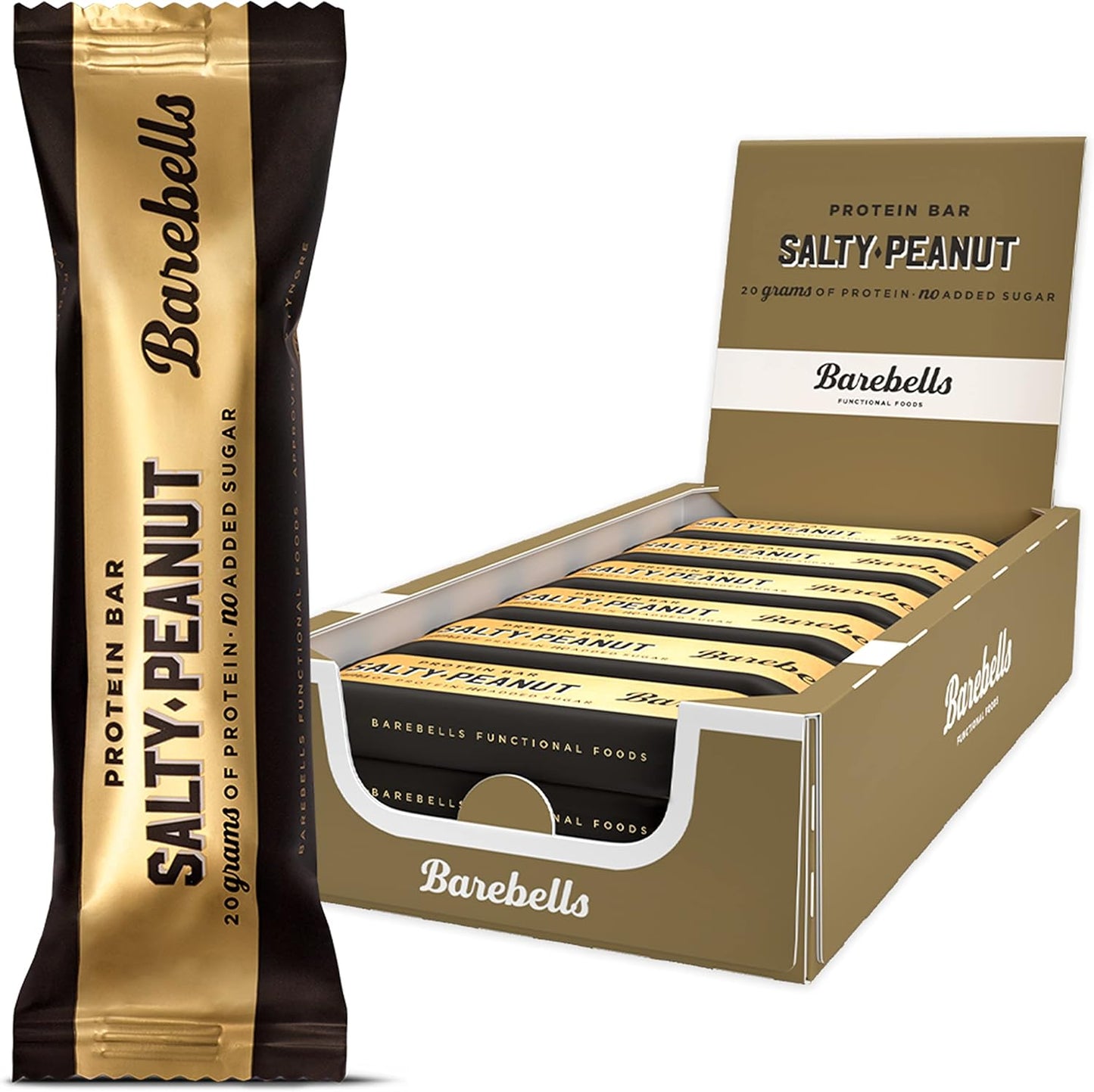 Barebells Protein Bar 12x55g Salty Peanut