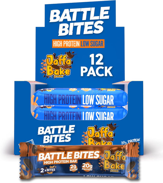 Battle Snacks Battle Bites 12x60g Jaffa Bake