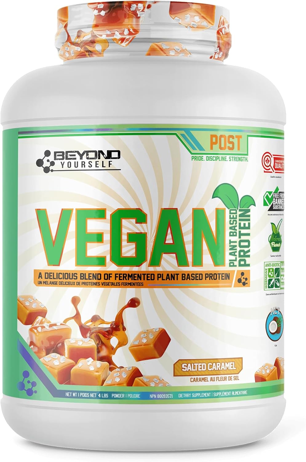 Beyond Yourself Vegan Protein 1.82kg Salted Caramel