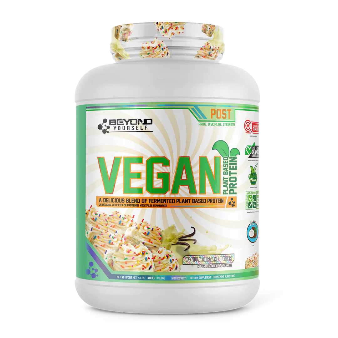 Beyond Yourself Vegan Protein 1.82kg Vanilla Cupcake Batter