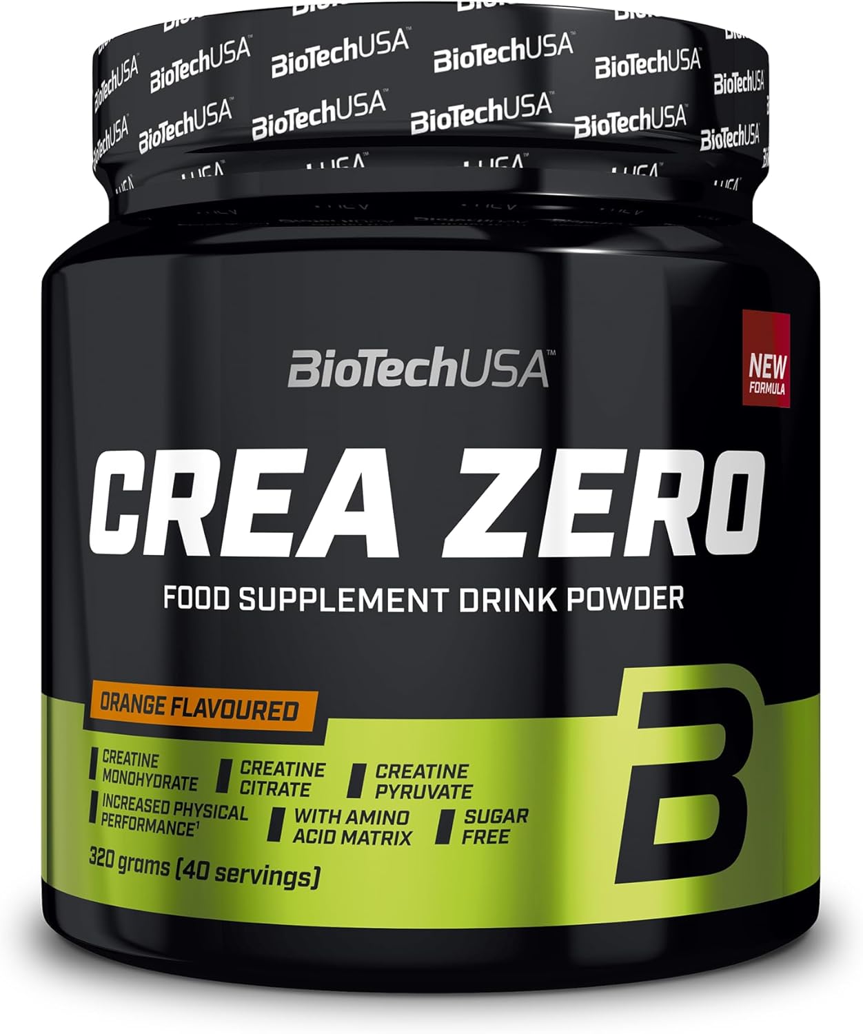 BioTech USA Crea Zero 320g Orange