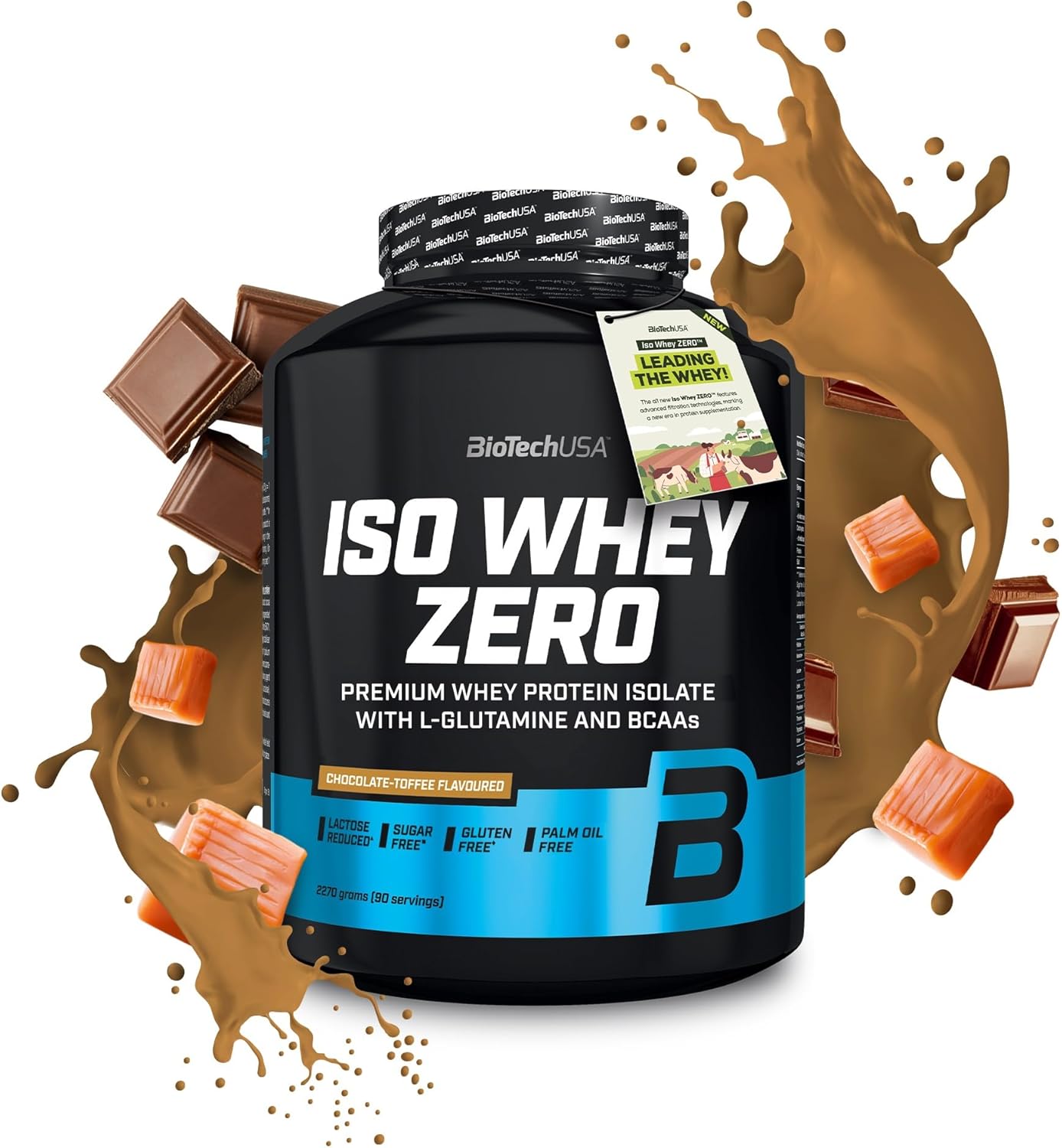 BioTech USA Iso Whey Zero 2.27kg Chocolate & Toffee