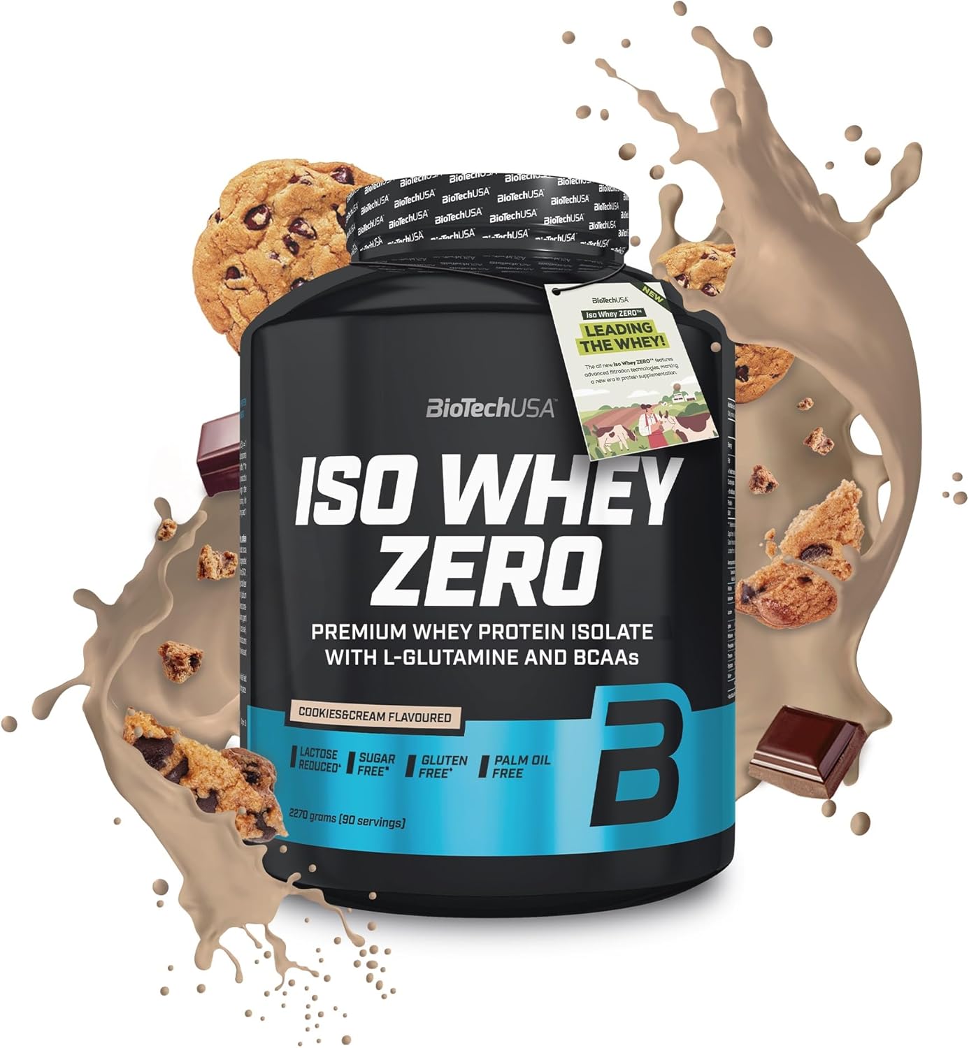 BioTech USA Iso Whey Zero 2.27kg Cookies & Cream