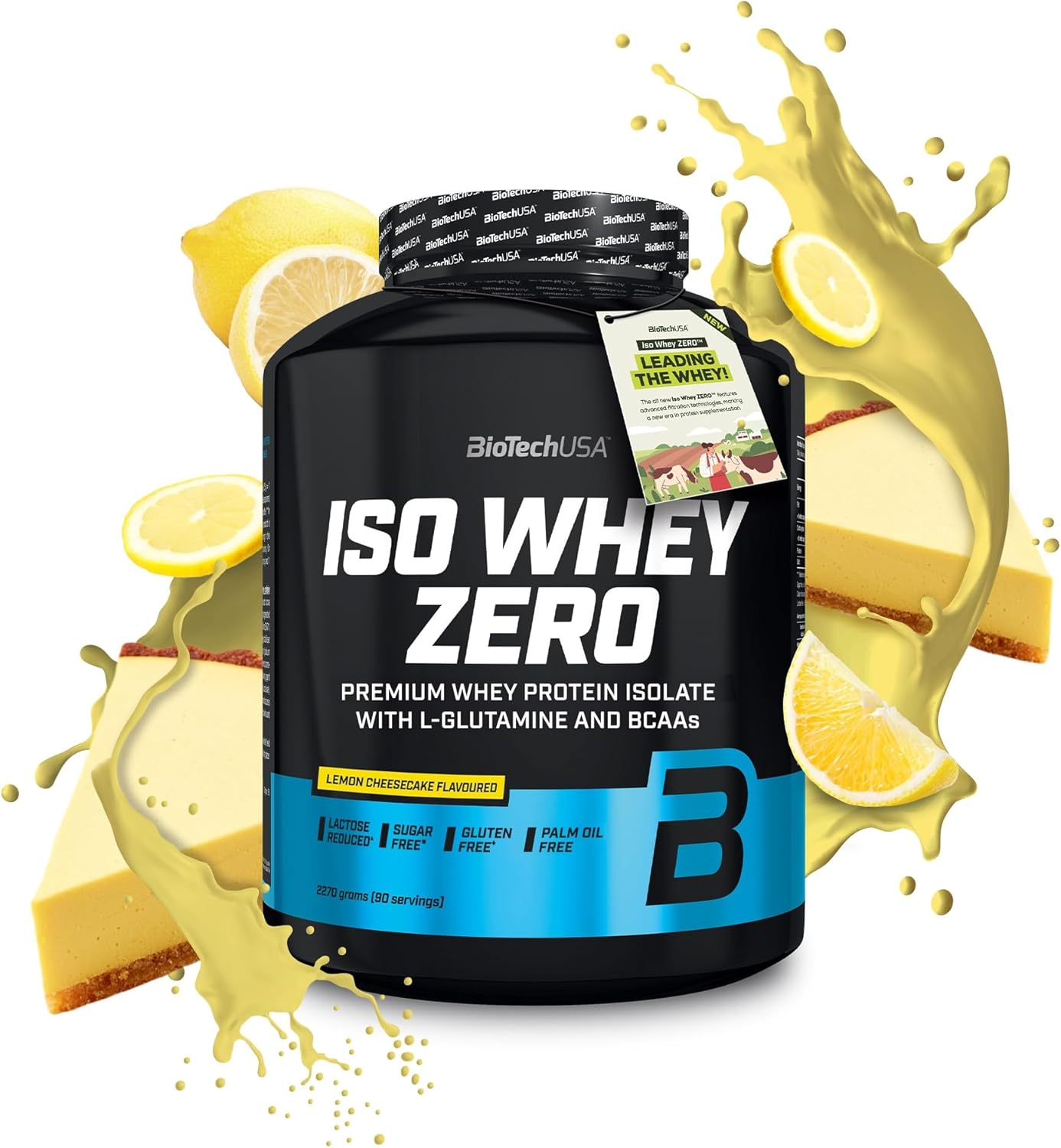 BioTech USA Iso Whey Zero 2.27kg Lemon Cheesecake