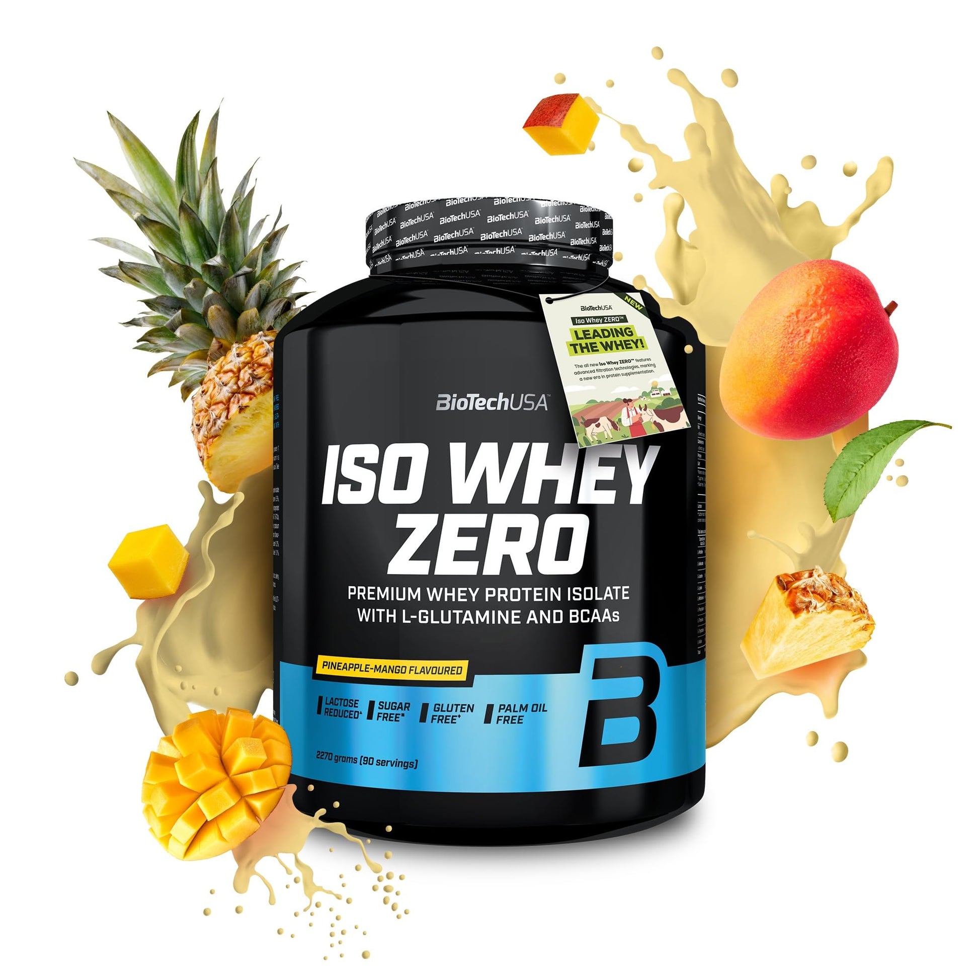 BioTech USA Iso Whey Zero 2.27kg Pineapple Mango