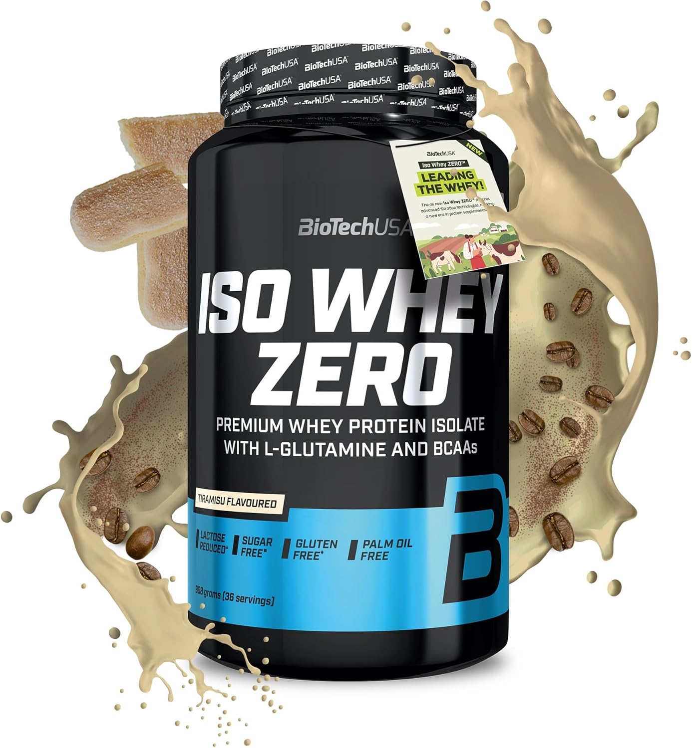 BioTech USA Iso Whey Zero 908g Tiramisu