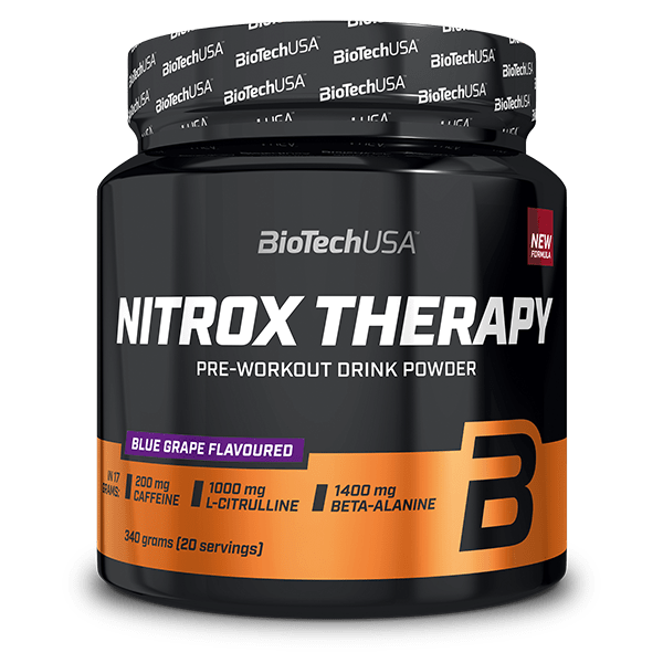 BioTech USA Nitrox Therapy 340g Blue Grape