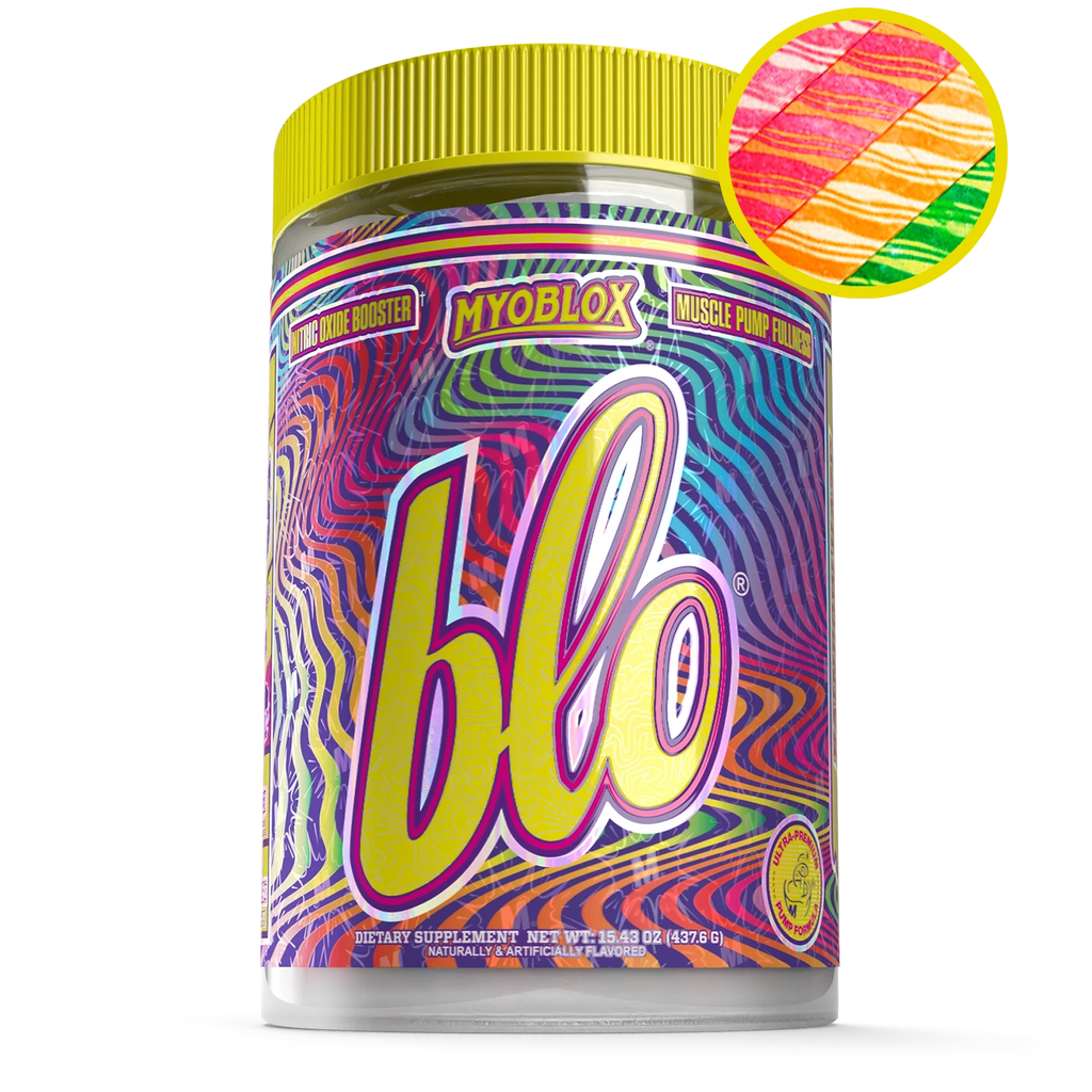 MyoBlox Blo Muscle Pump Formula 437.6g Rainbow Haze