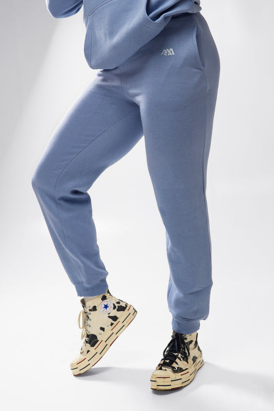 XAPE Core Logo Joggers - Slate Blue