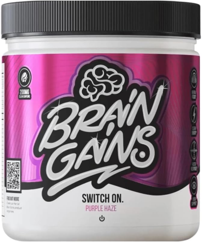 Brain Gains Switch On 225g Purple Haze