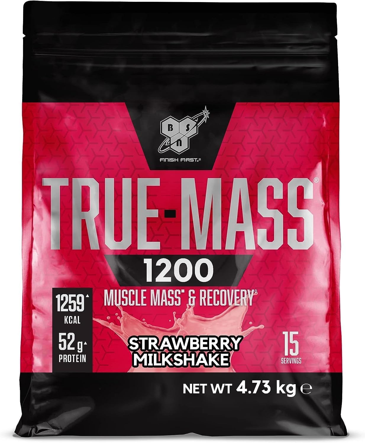 BSN True Mass 1200 4.73kg Strawberry