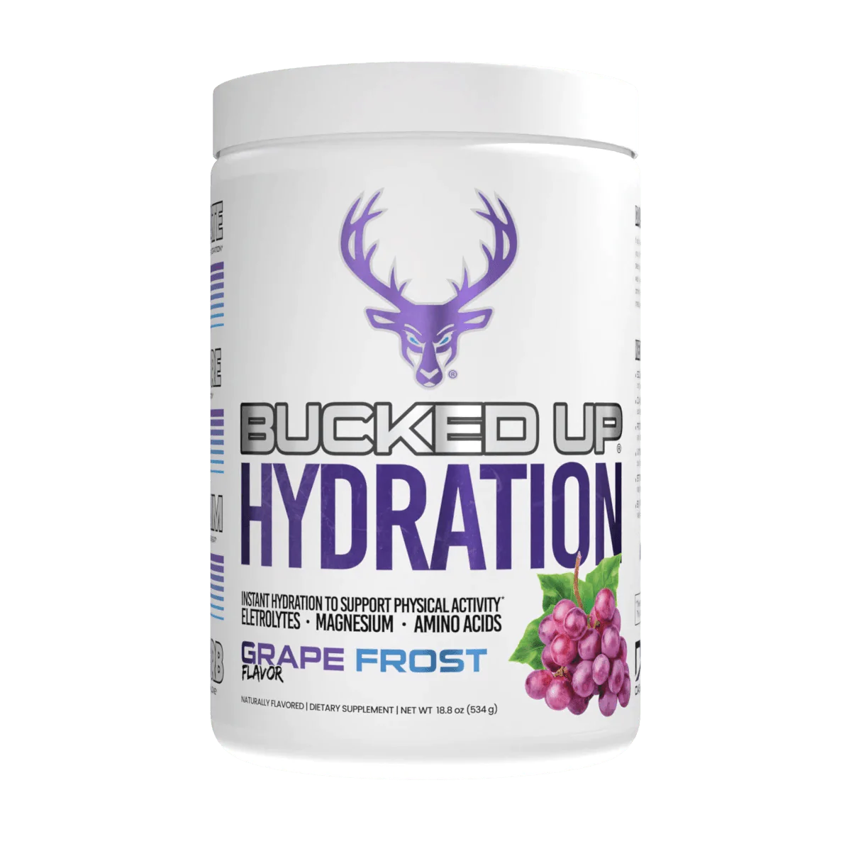 Bucked Up Hydration 534g Grape Frost