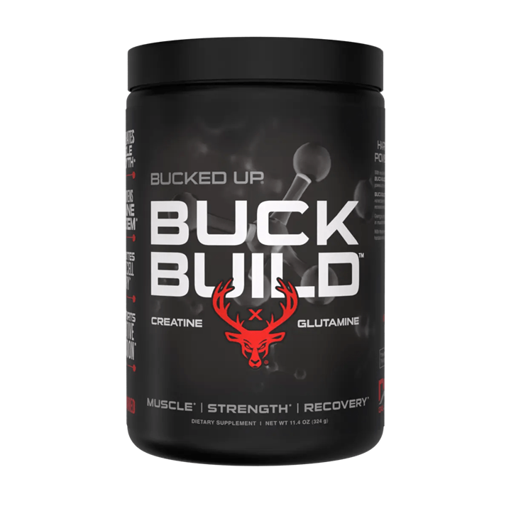 Bucked Up Buckbuild (Creatine / Glutamine) 324g Unflavored