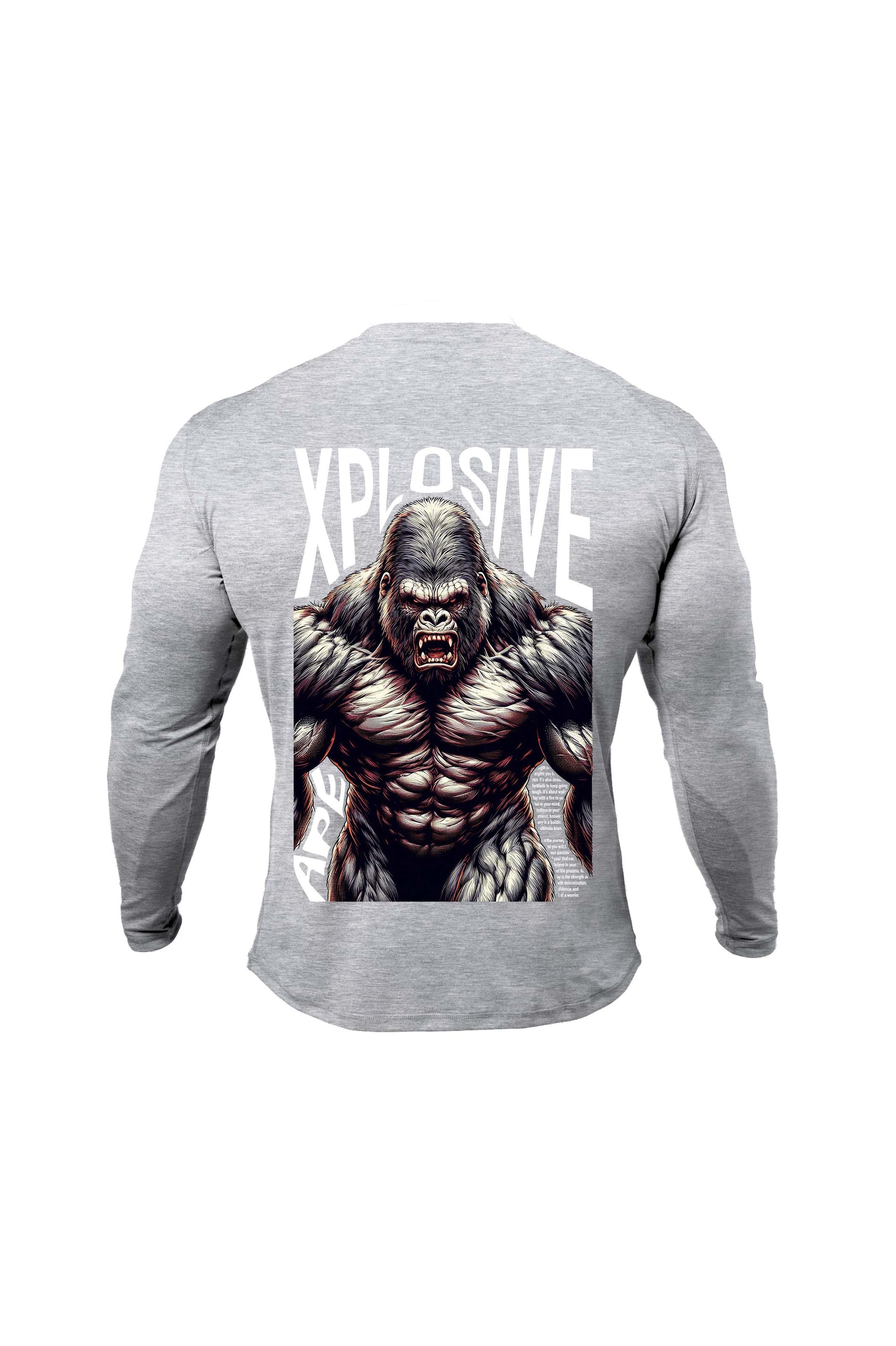 XAPE Dominance Sweatshirt - Grey Marl