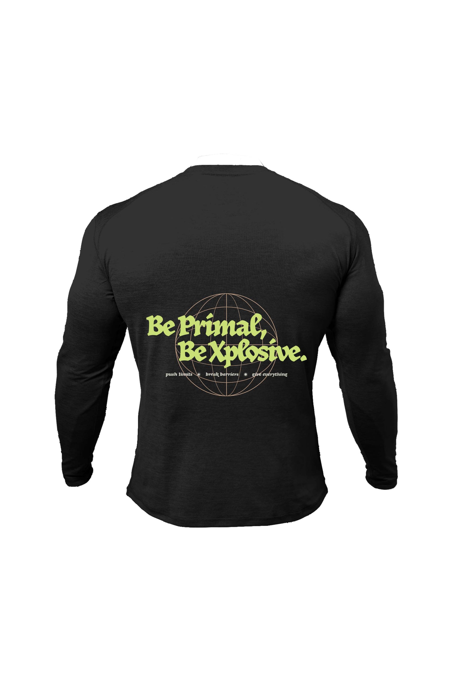 XAPE Primal Globe V3 Sweatshirt - Black