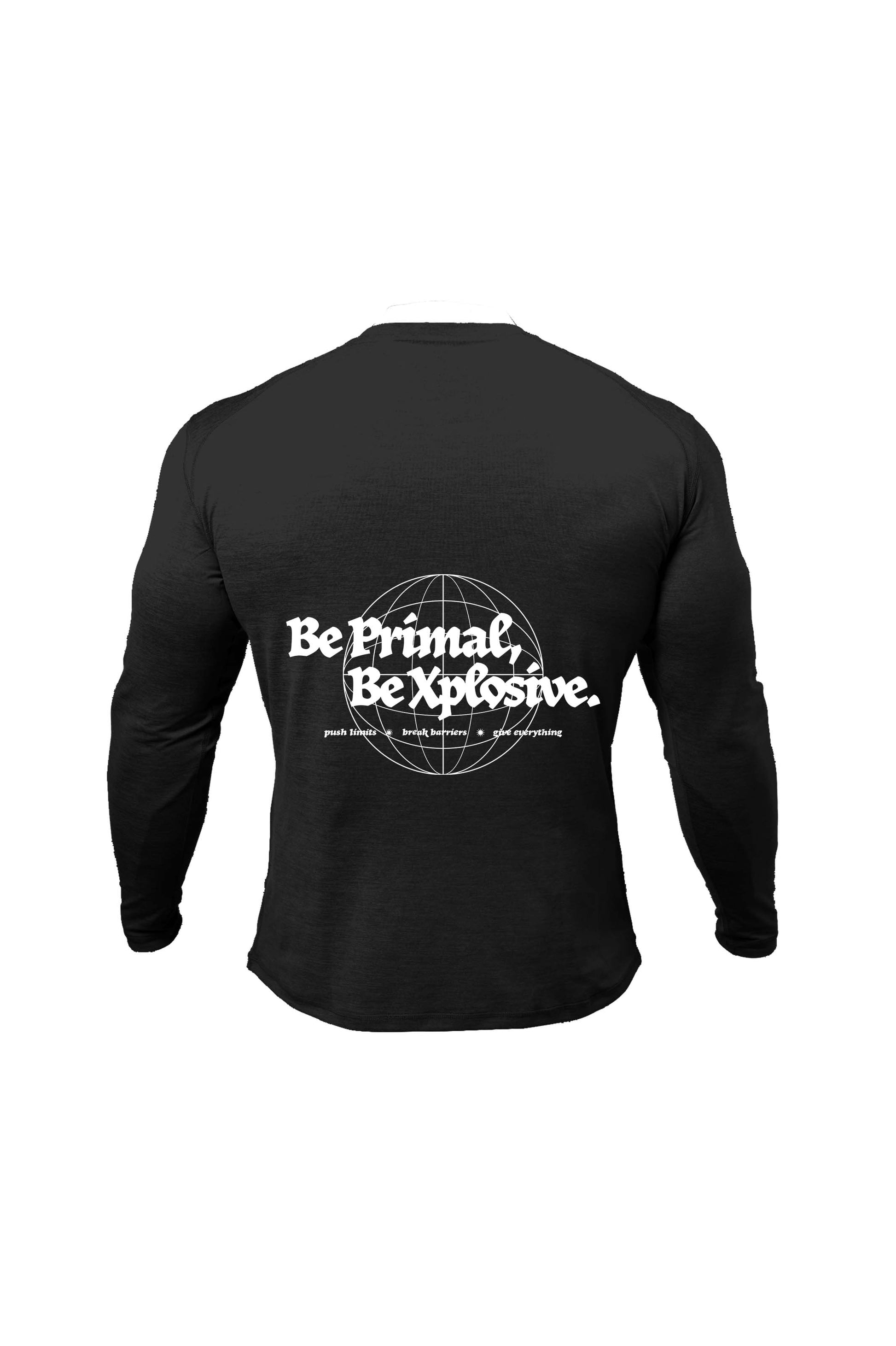 XAPE Primal Globe V1 Sweatshirt - Black