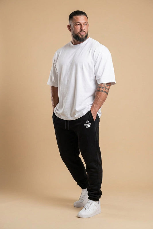 XAPE Classic Barbed Logo Joggers - Black