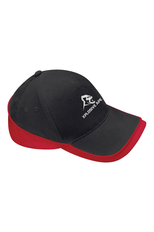 XAPE Competition Cap - Black / Classic Red