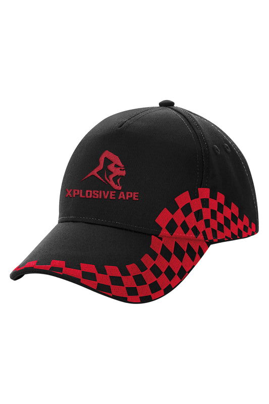 XAPE Grand Prix Cap - Black / Classic Red