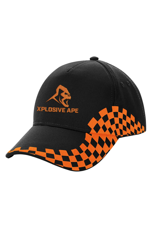 XAPE Grand Prix Cap - Black / Orange
