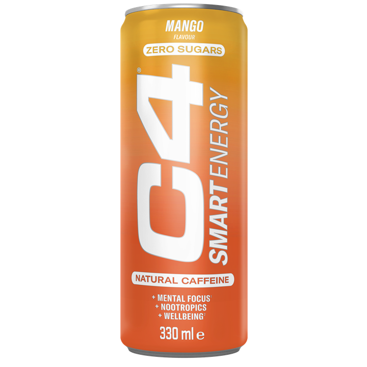 Cellucor C4 Smart Energy Carbonated 12x330ml Mango