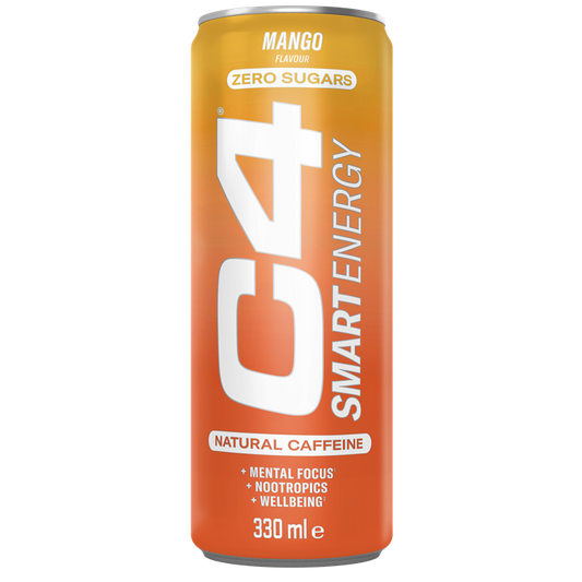 Cellucor C4 Smart Energy Carbonated 12x330ml Mango