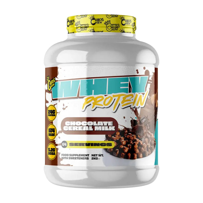 Chaos Crew Whey Protein 2kg Chocolate Cereal Milk