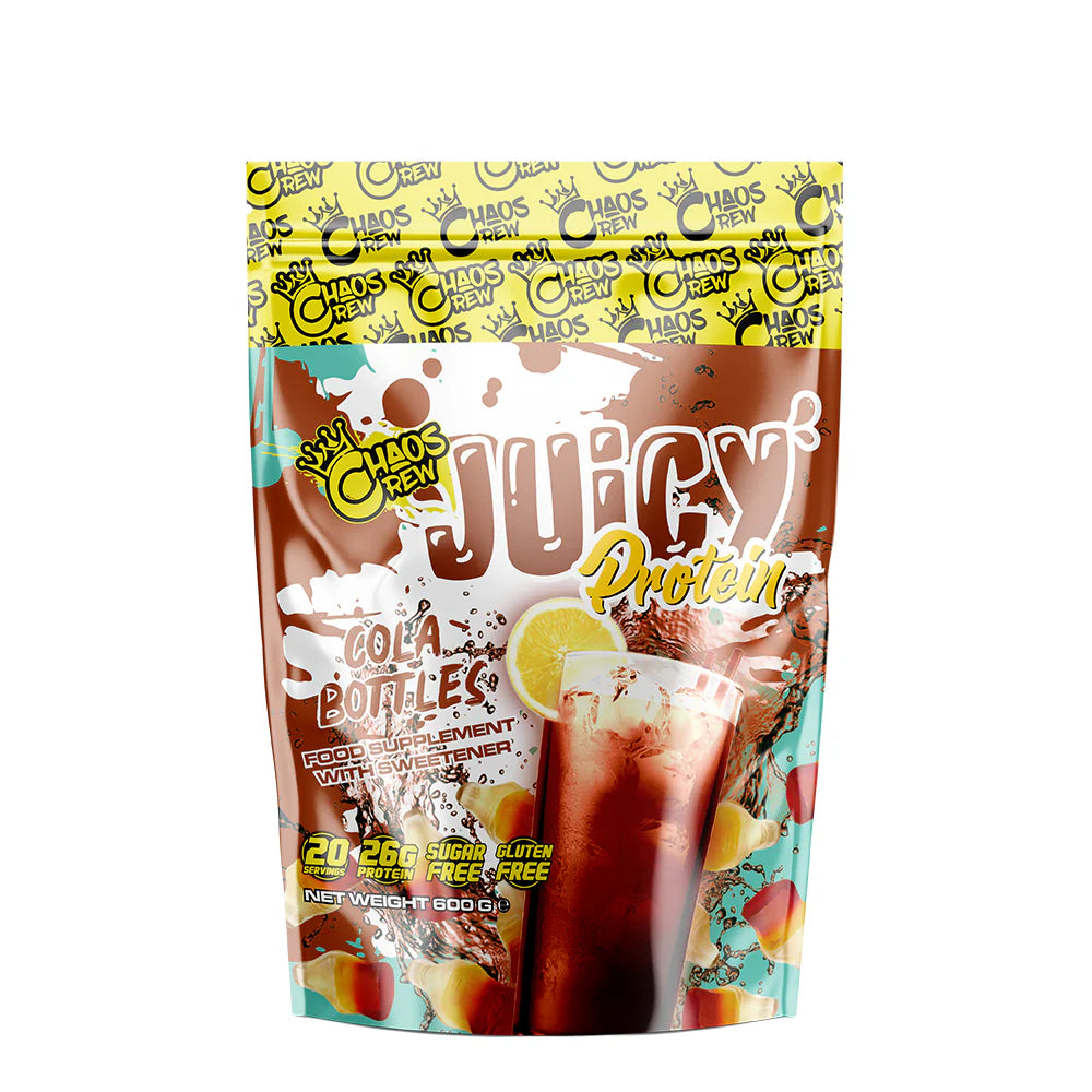 Chaos Crew Juicy Protein 600g Cola Bottles