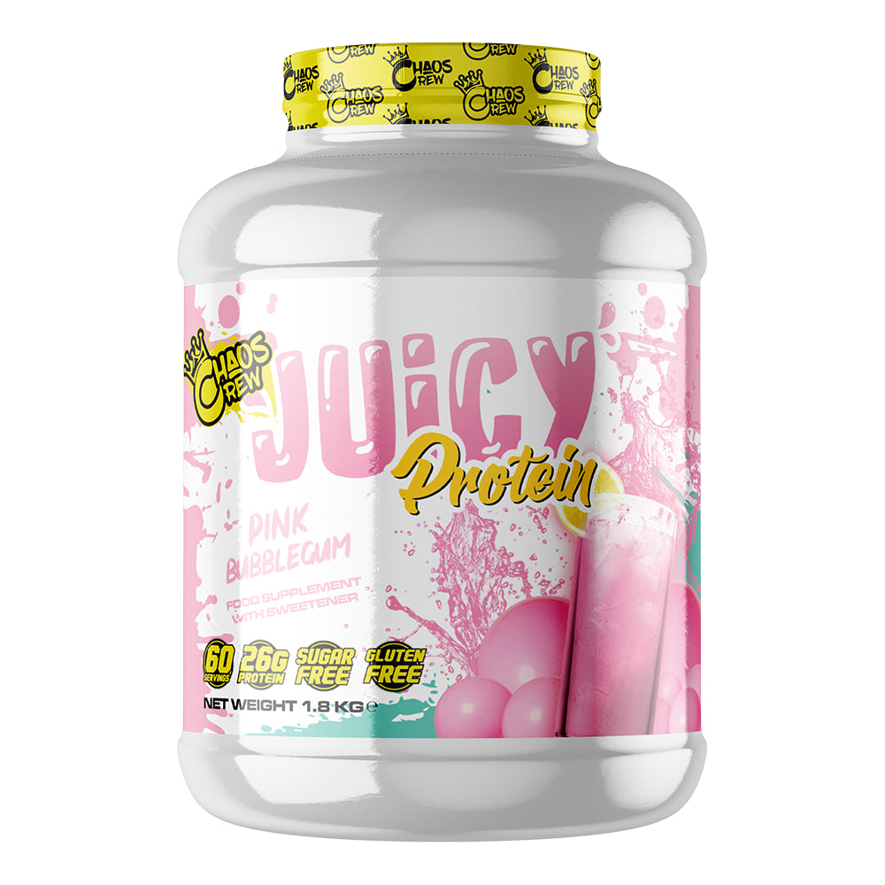 Chaos Crew Juicy Protein 1.8kg Pink Bubblegum