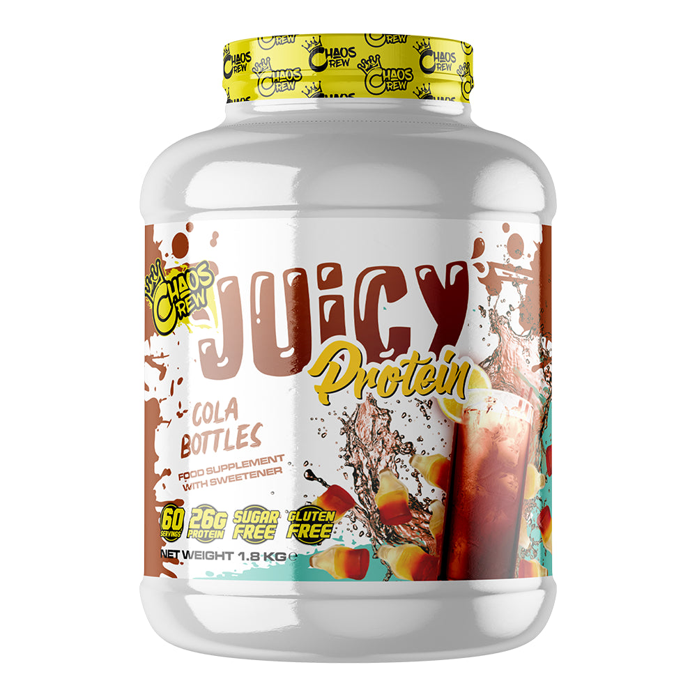 Chaos Crew Juicy Protein 1.8kg Cola Bottles