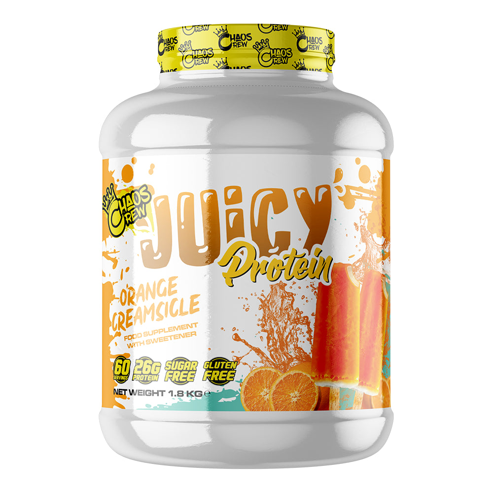 Chaos Crew Juicy Protein 1.8kg Orange Creamsicle