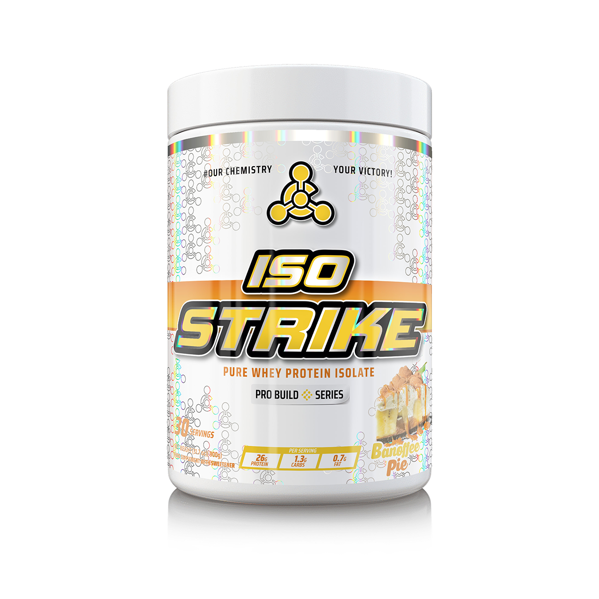 Chemical Warfare Iso-Strike Whey Isolate 900g Banoffee Pie