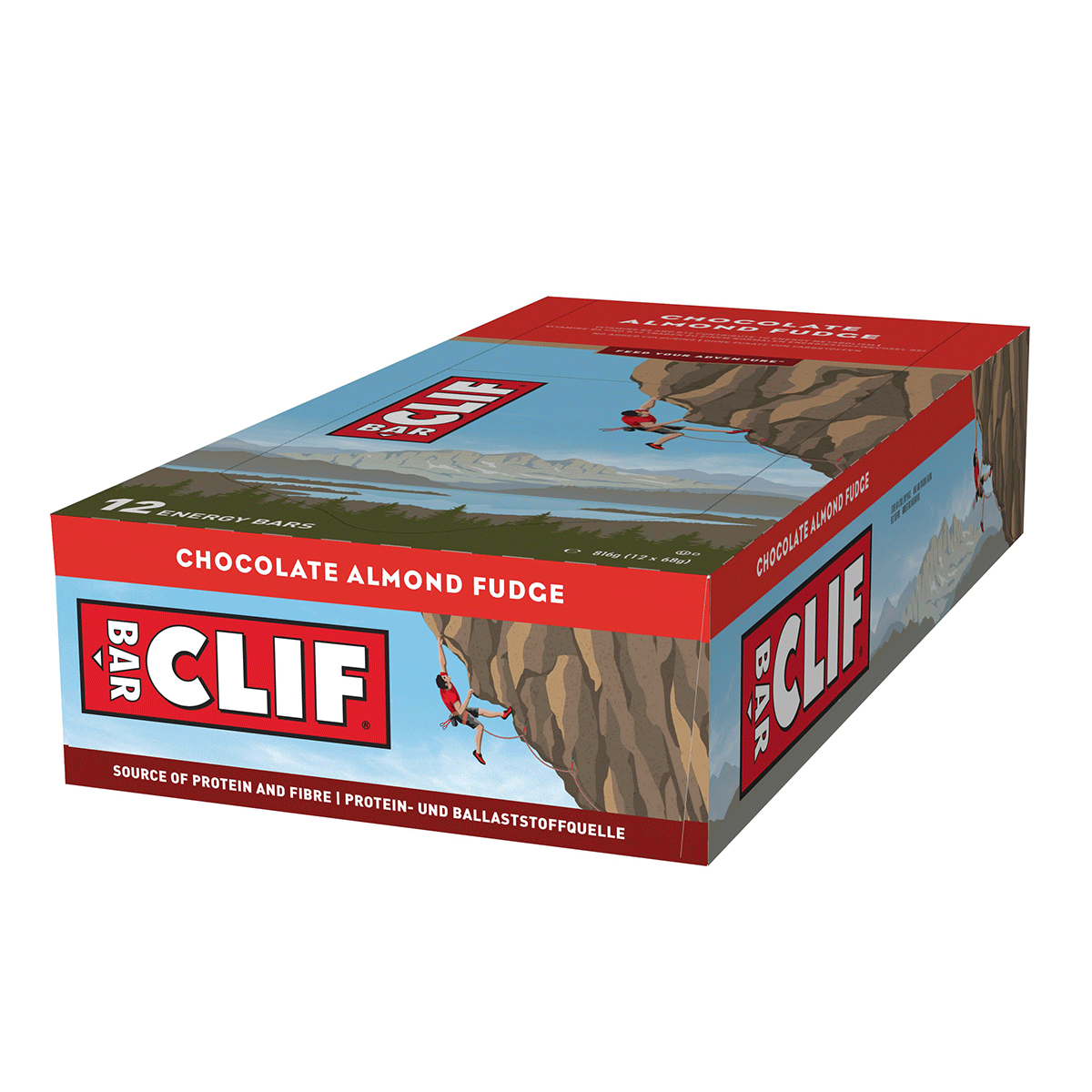 CLIF Bar 12x68g Chocolate Almond Fudge