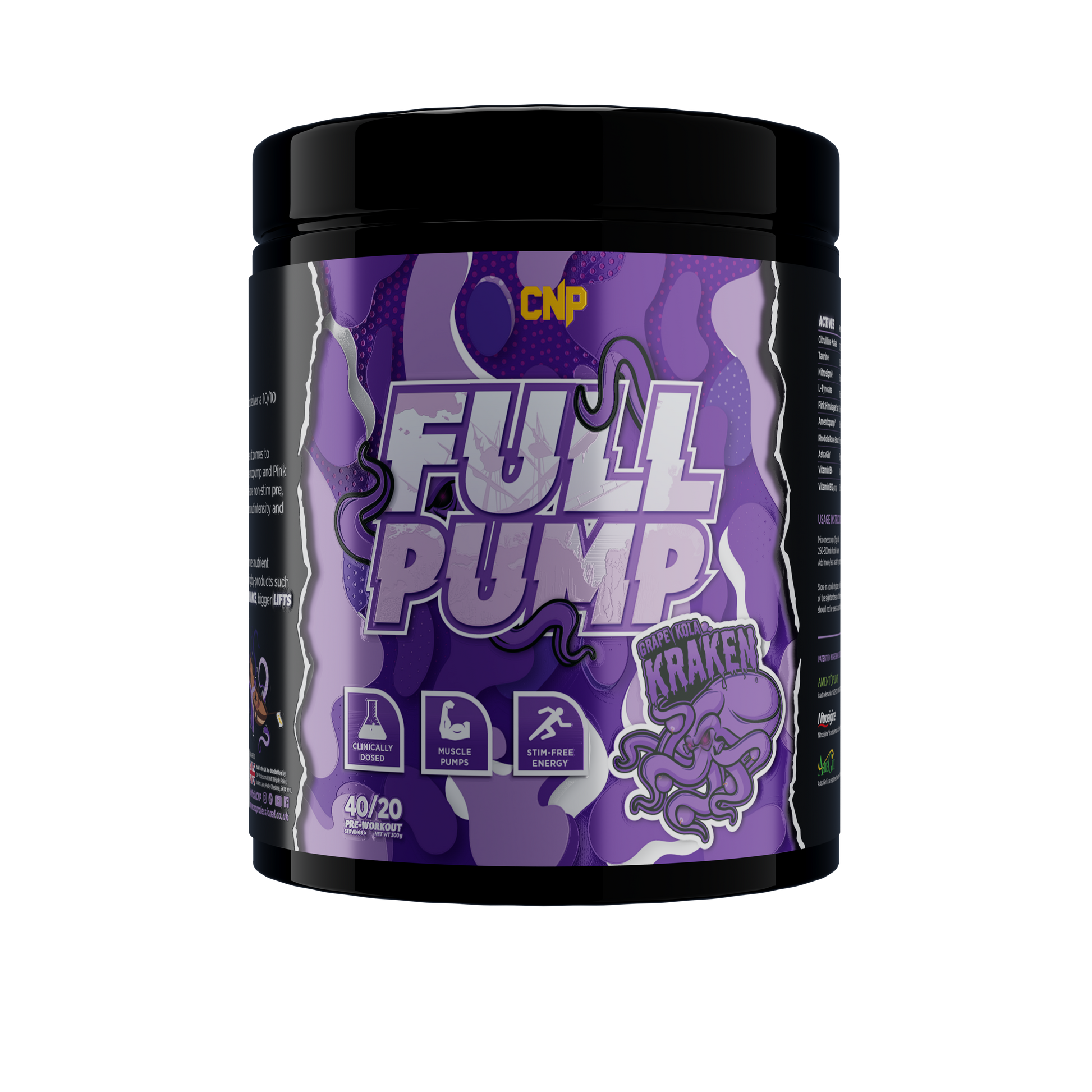 CNP Full Pump 300g Grape Cola Kraken