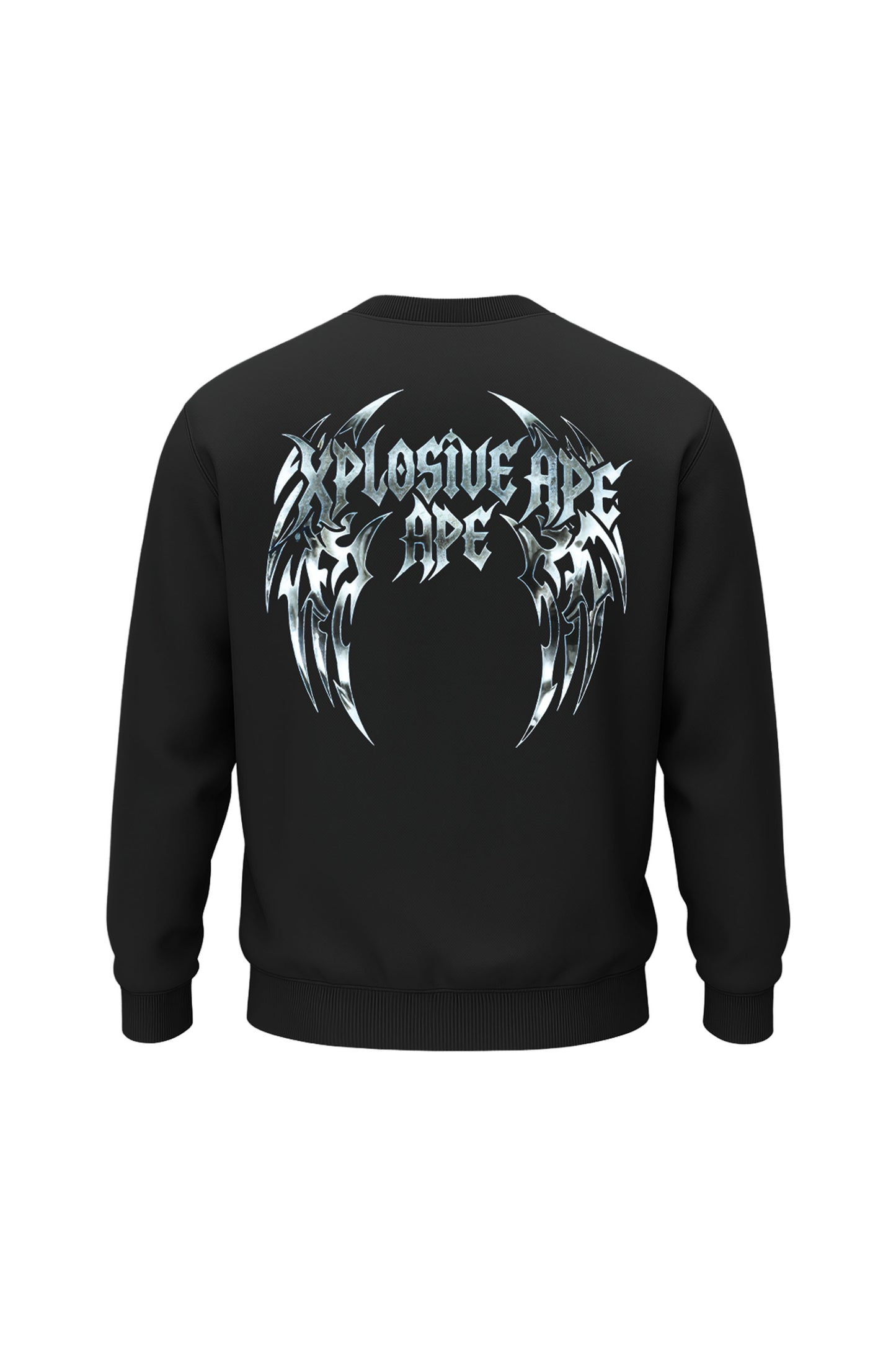 XAPE Chromeblade Wings Sweatshirt - Black