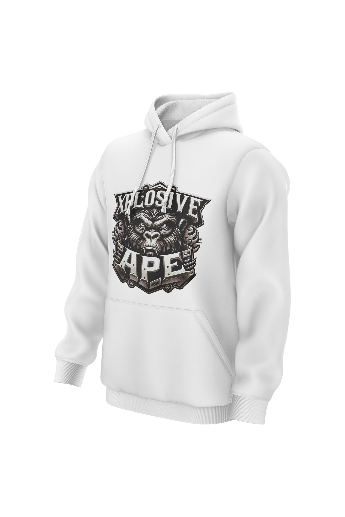 XAPE Clockwork Hoodie - White