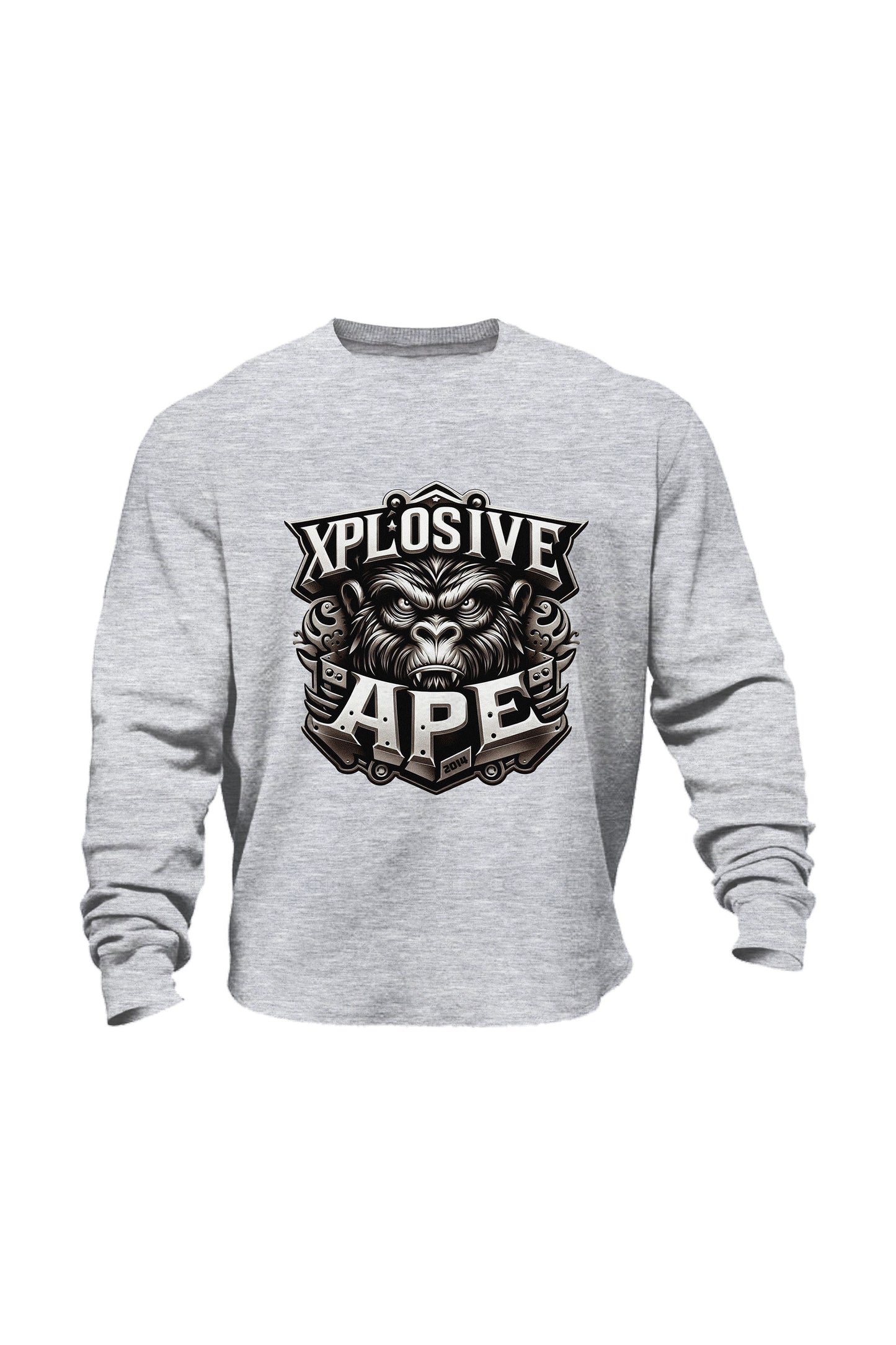 XAPE Clockwork Sweatshirt - Sports Grey