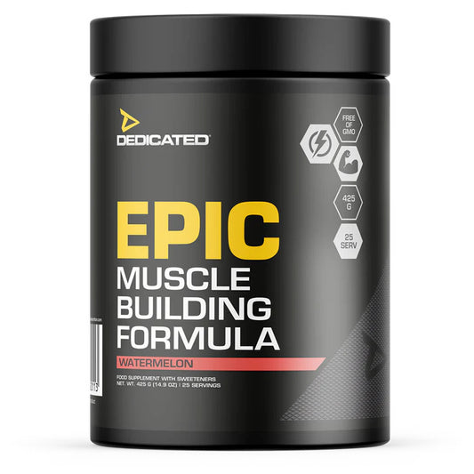 Dedicated Nutrition Epic Pre Workout 425g Watermelon