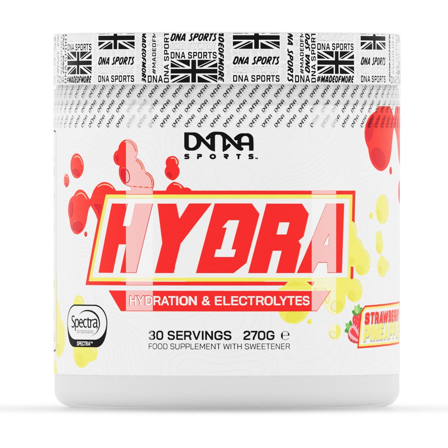 DNA Sports Hydra 1 270g Strawberry Pineapple