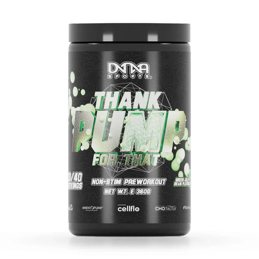 DNA Sports Thank Pump For That 360g Green Jelly Bean