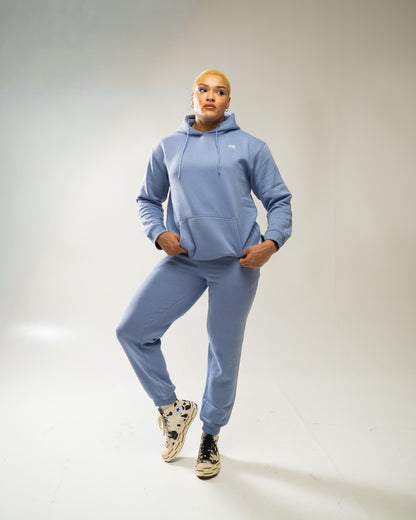 XAPE Core Logo Joggers - Slate Blue