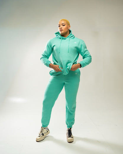 XAPE Core Logo Hoodie - Deep Teal