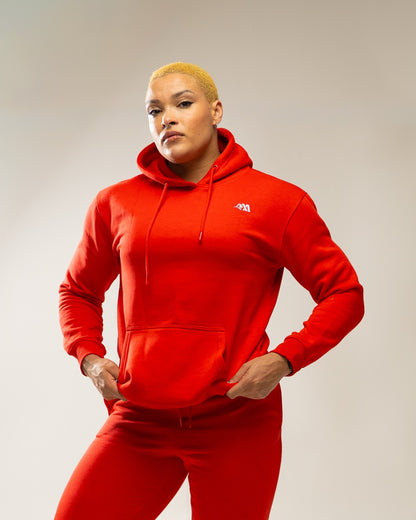 XAPE Core Logo Hoodie - Red