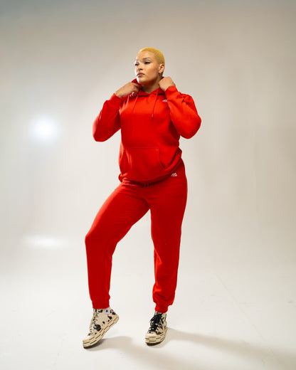 XAPE Core Logo Joggers - Red