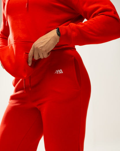 XAPE Core Logo Joggers - Red