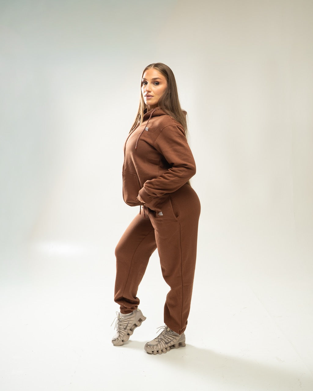 XAPE Core Logo Joggers - Cocoa