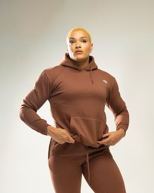 XAPE Core Logo Hoodie - Cocoa