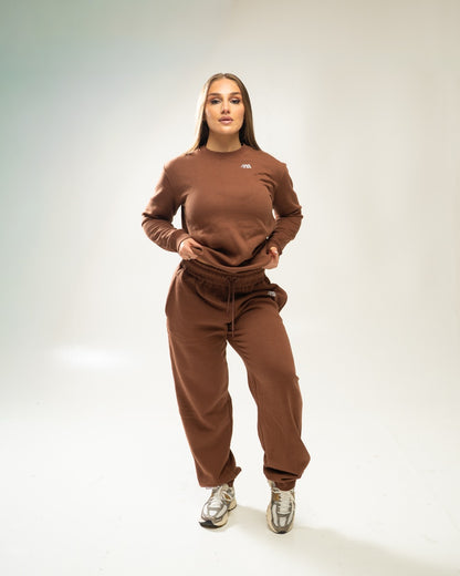 XAPE Core Logo Sweatshirt - Cocoa