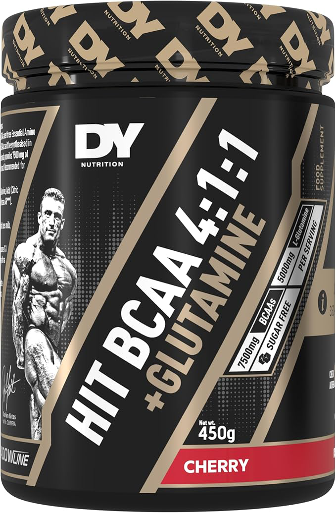 DY Nutrition Hit BCAA 4:1:1 + Glutamine 450g Cherry