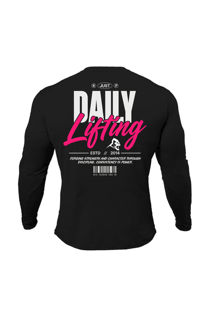 XAPE Daily Lifting Long Sleeve Tee - Black